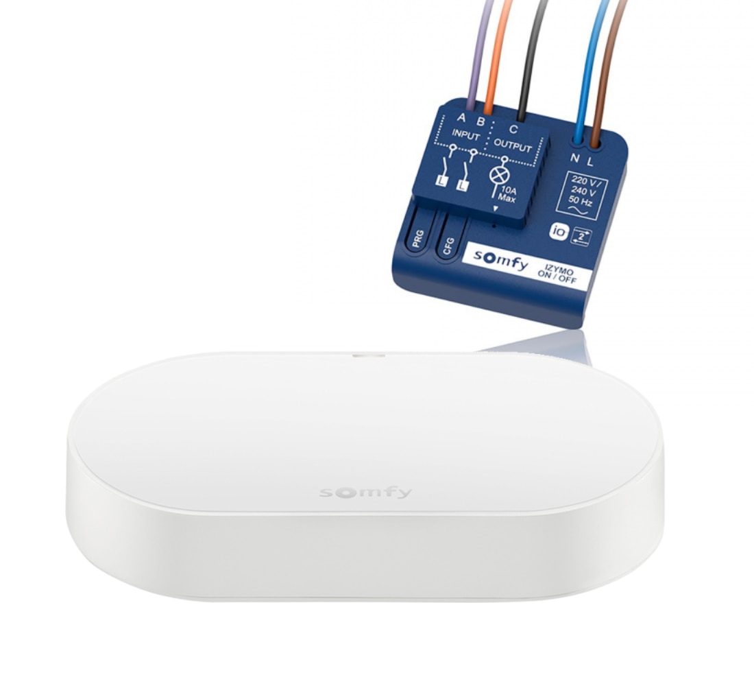 Zestaw: Connectivity kit +  Odbiornik IZYMO io on/off - 1870755-1822649-zestaw - 1 - Somfy