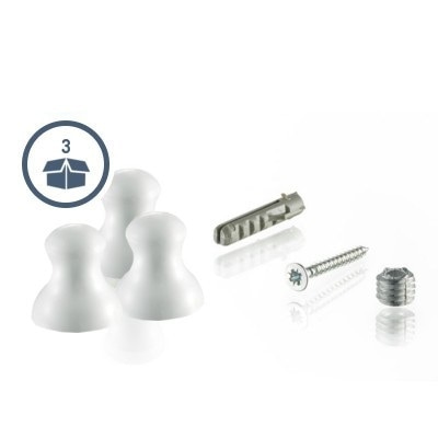 Somfy® Aufhängeknopf für Handsender Telis RTS 3er Pack in der Farbe weiß - 201052 - 1 - Somfy