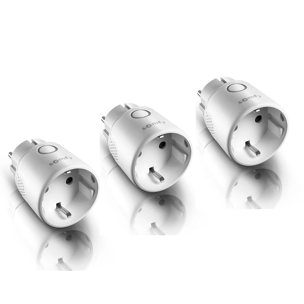 Pack de 3 enchufes conectados IO - pack-3enchufes-conectados-io - 1 - Somfy