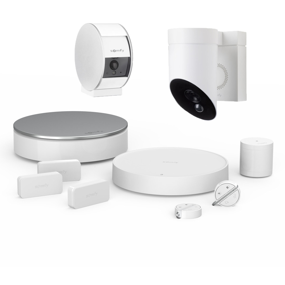 Somfy Home Alarm Essential + Indoor Camera + Outdoor Camera White - PR1875280-4 - 1 - Somfy