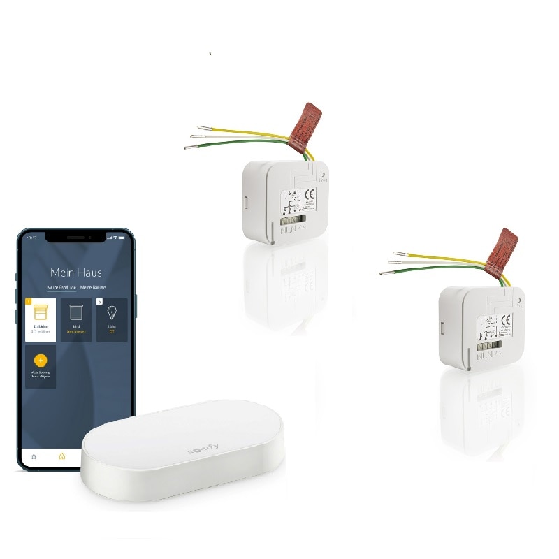 Pack de iluminación Conectada con receptores y Connectivity Kit - lighting-ck-receiver - 1 - Somfy