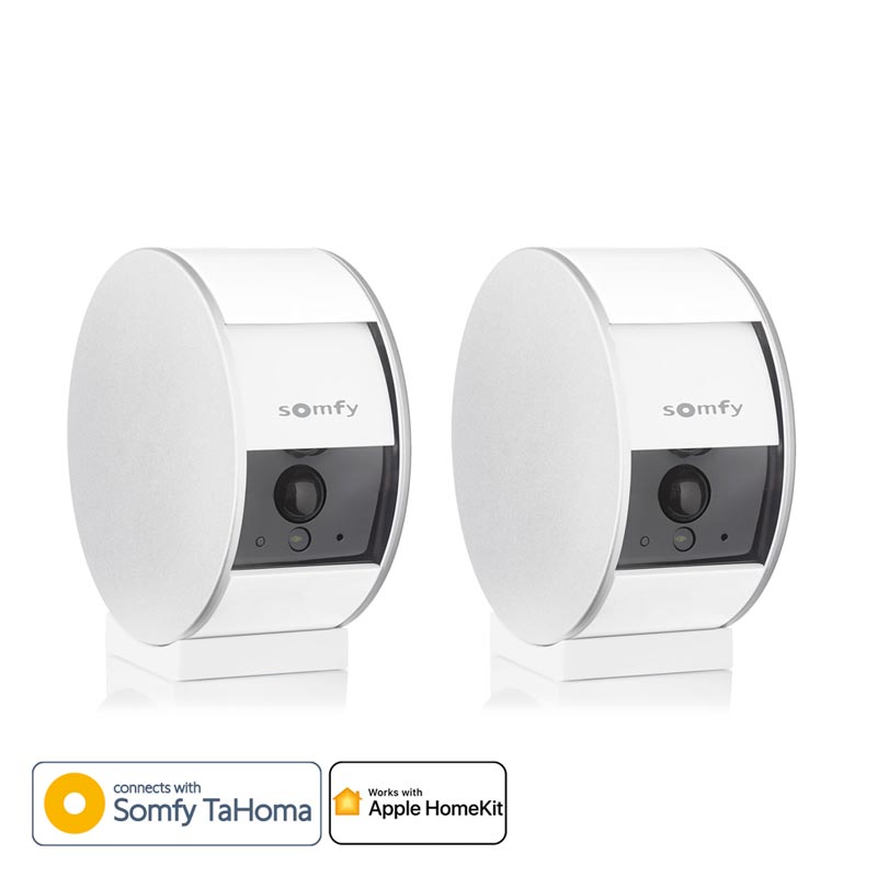 Pack de 2 cámaras de seguridad para interior Somfy Protect - duopack-camara - 1 - Somfy