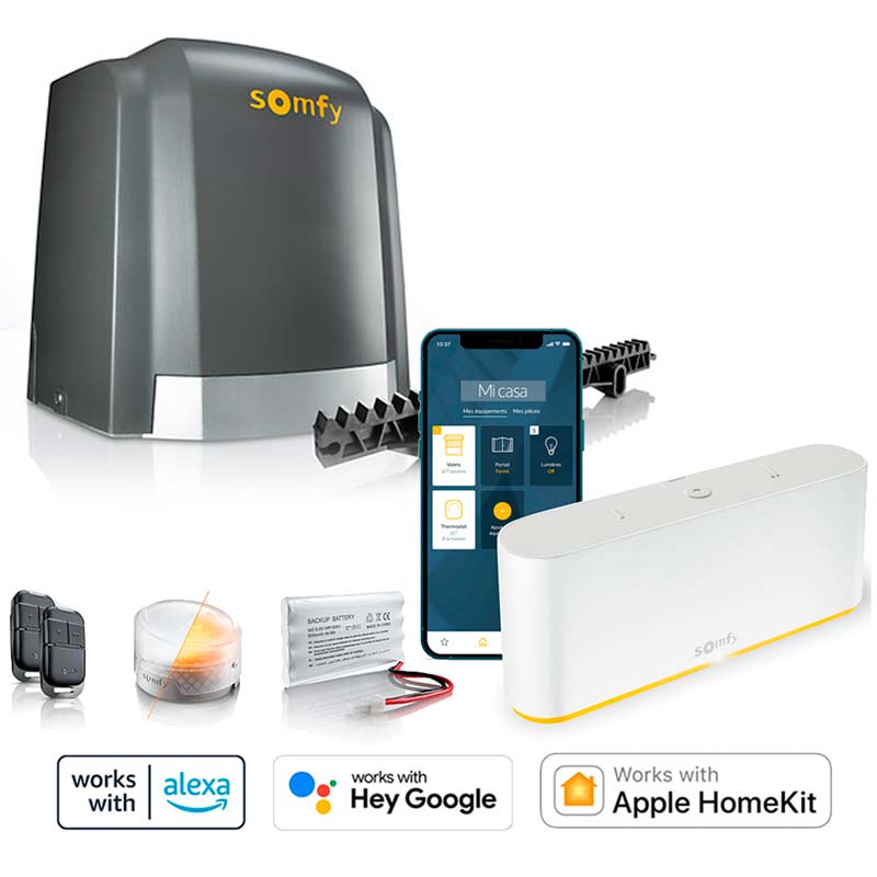 Pack de motorización para puertas correderas con TaHoma - pack_slidymoove_tahoma - 1 - Somfy