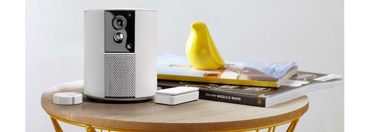 alarma somfy one plus con mando a distancia y sensor de apertura